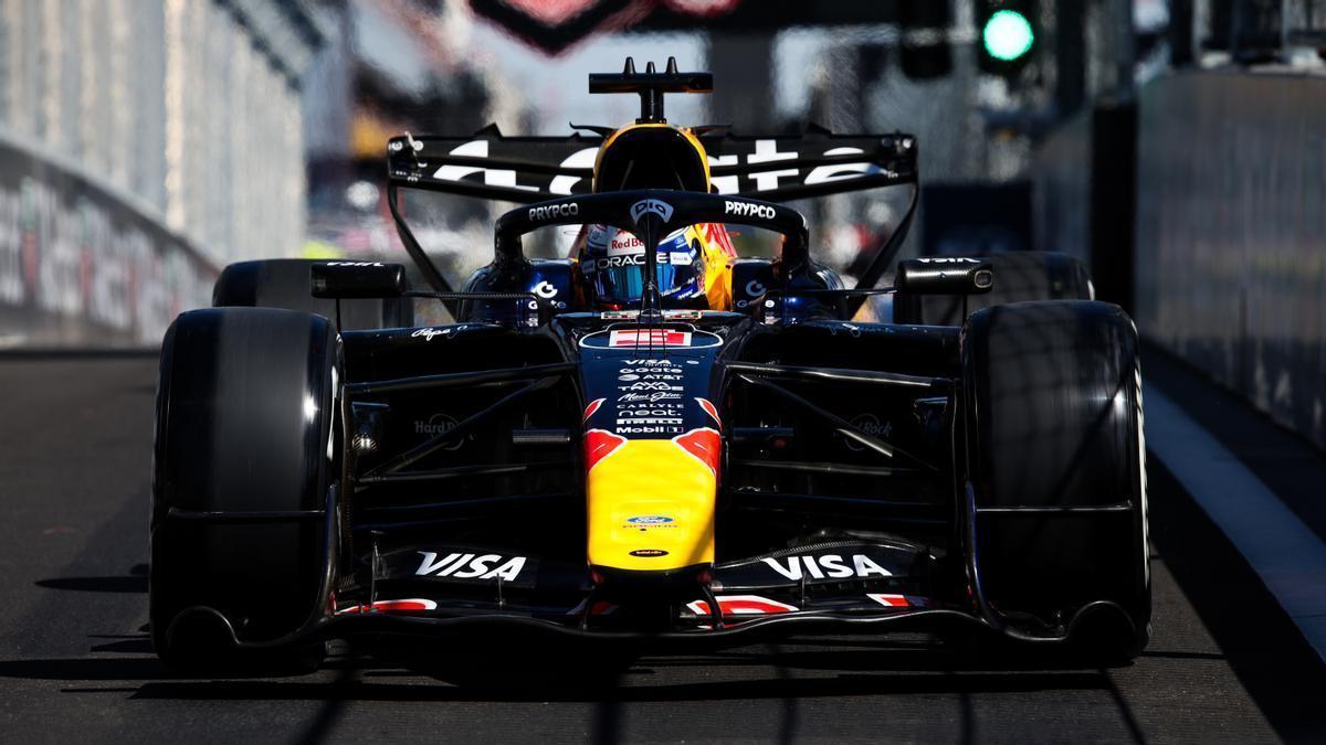 Verstappen, a bordo del Red Bull.