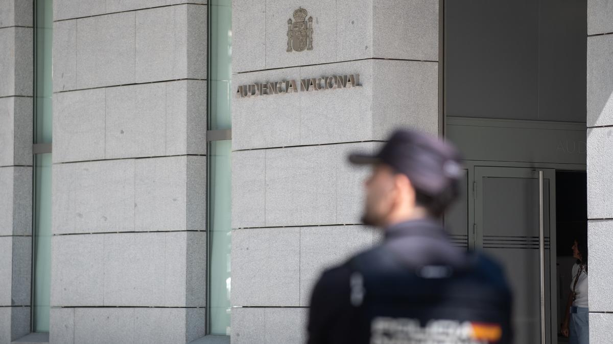 Fachada exterior de la Audiencia Nacional