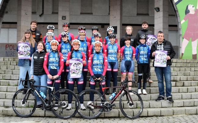 Presentación de la prueba ciclista Ane Santesteban.