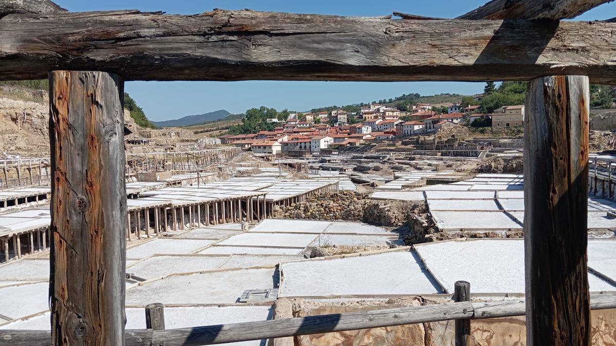 Espectacular imagen de Salinas de Añana.