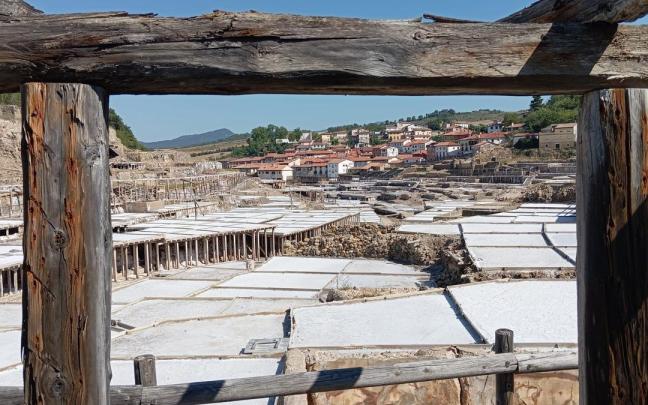 Espectacular imagen de Salinas de Añana.