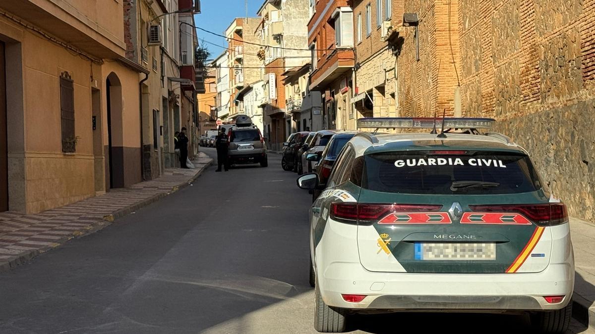 Un coche de la Guardia Civil, Toledo.