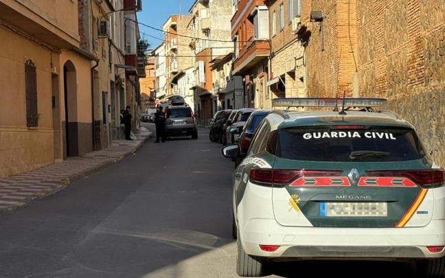 Un coche de la Guardia Civil, Toledo.