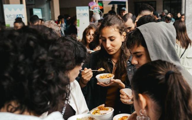 Degustación de platos del mundo