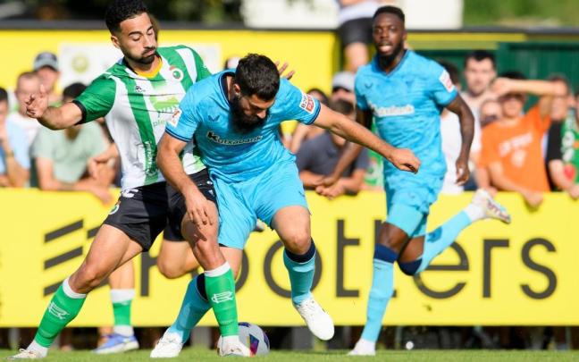 Asier Villalibre e Iñaki Williams en el último amistoso jugado contra el Racing Asier Villalibre e Iñaki Williams en el último amistoso jugado contra el Racing