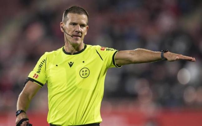 Pulido Santana, durante un partido. / N.G.