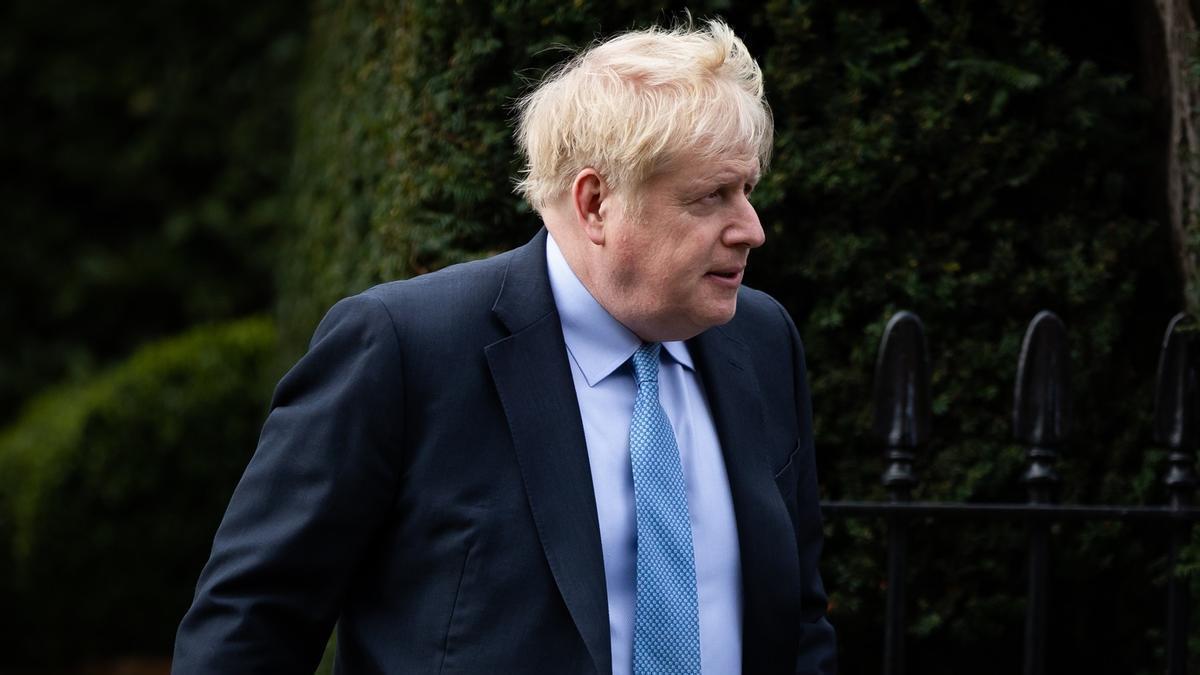 El ex primer ministro británico Boris Johnson en una foto de archivo.