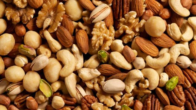 Variedad de frutos secos