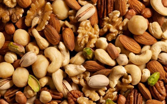 Variedad de frutos secos