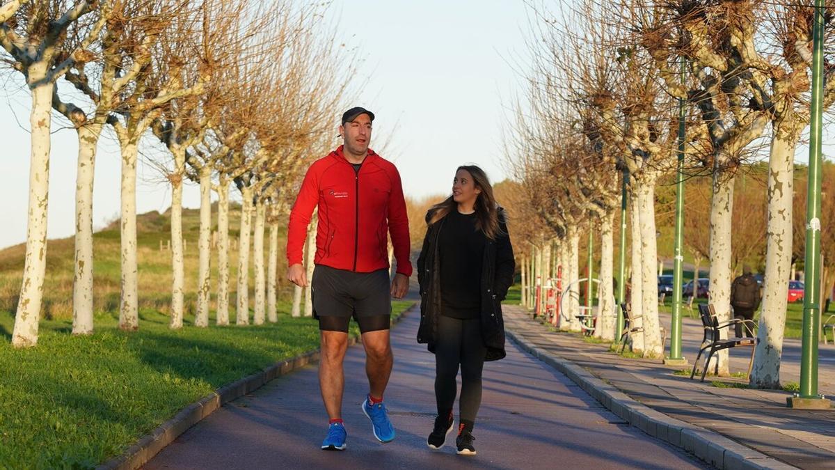 En Imágenes: La preciosa ruta por Getxo con Haizea López