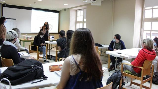Participantes en un programa de formación dirigido a mejorar la empleabilidad y la inserción en el mercado laboral en plena pandemia / N.G. Participantes en un programa de formación dirigido a mejorar la empleabilidad y la inserción en el mercado laboral en plena pandemia
