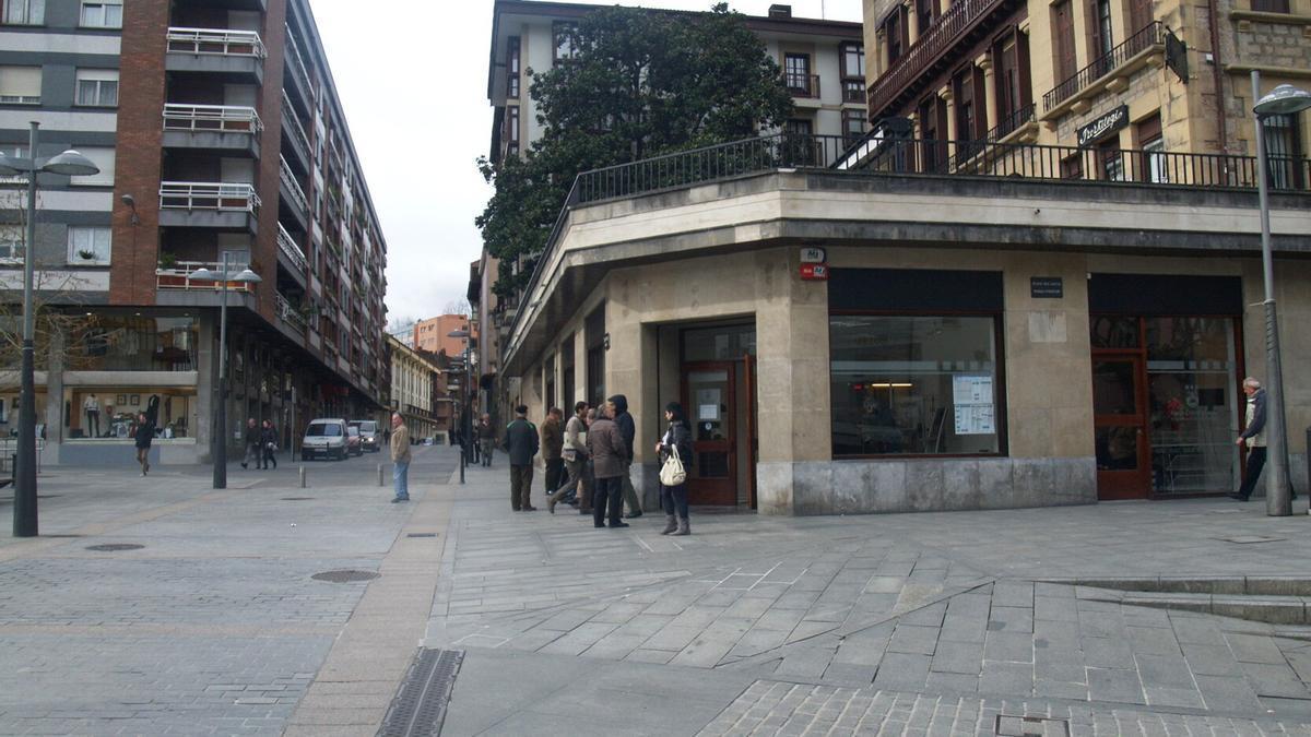 La entrada al servicio de atención a la ciudadanía, BAZ, que se puso en marcha en 2006.