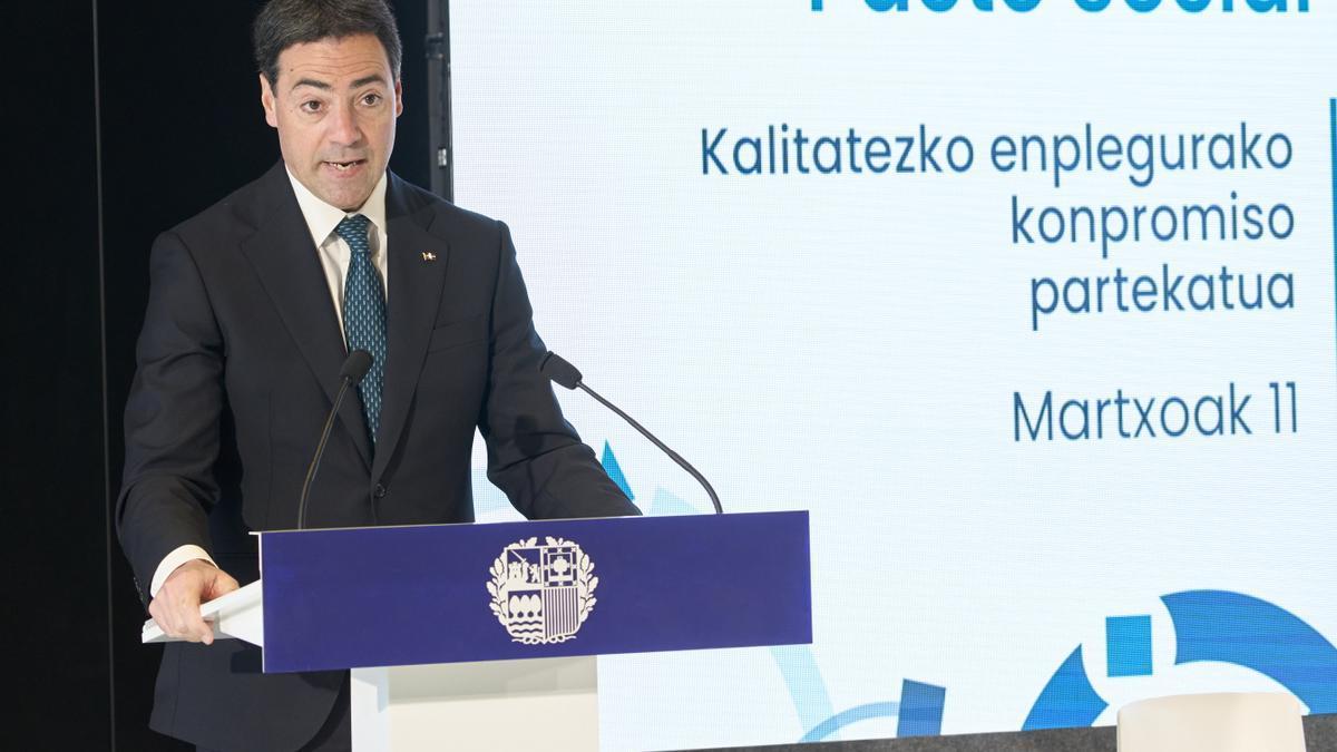 El lehendakari, Imanol Pradales