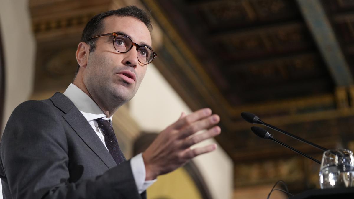 El ministro de Economía, Comercio y Empresa, Carlos Cuerpo