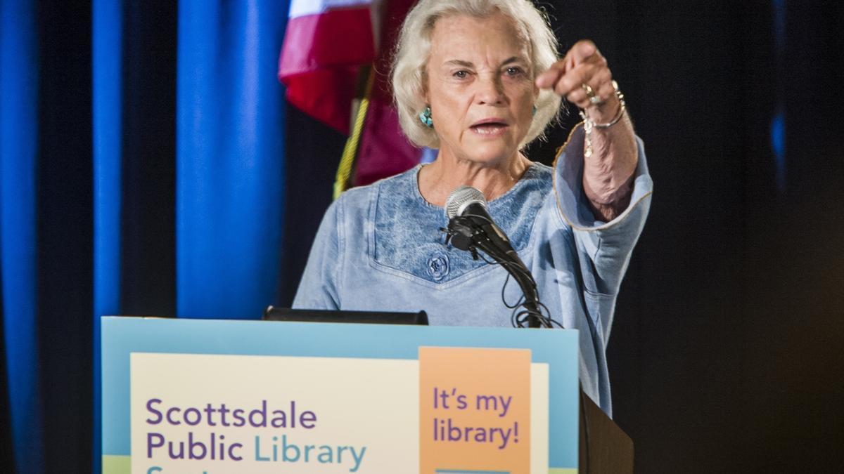 Sandra Day O'Connor, la primera jueza del Supremo de EEUU.