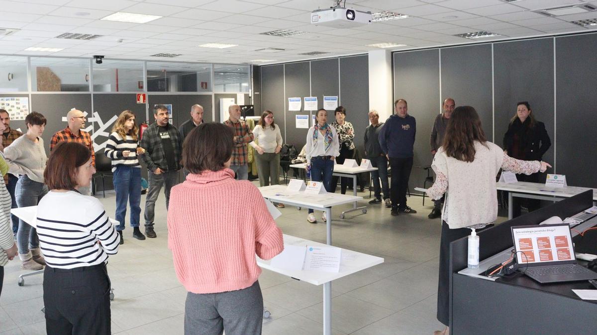 Lea-Artibaiko Turismo Plan Estrategikoa lantzeko bilera, 2025eko azaroan.