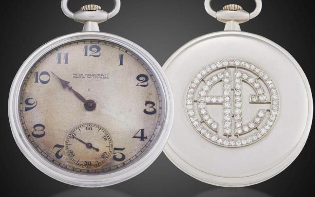 El reloj de Al Capone. / Sothebys El reloj de Al Capone.