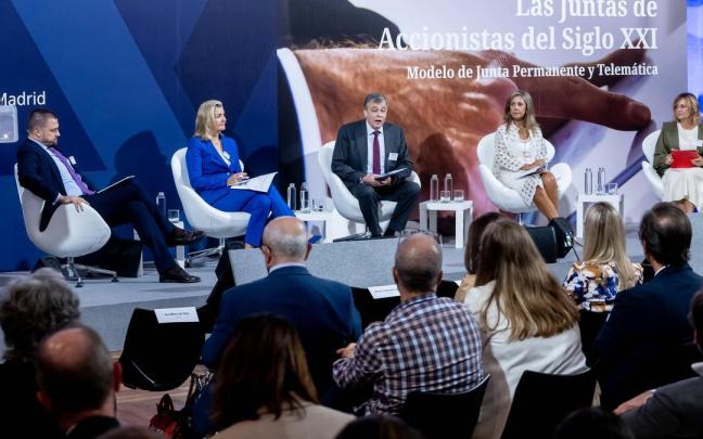 Imagen del encuentro 'Las Juntas de Accionistas del Siglo XXI'. / Cedida Imagen del encuentro 'Las Juntas de Accionistas del Siglo XXI'.