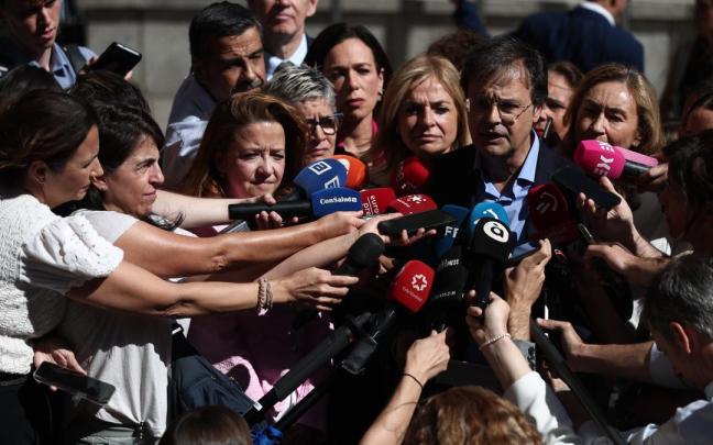 Consejero de Salud, Alberto Martínez, tras el Consejo Interterritorial celebrado en Madrid.