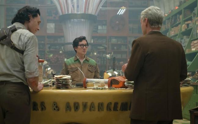 Imagen de un episodio de la nueva temporada de ‘Loki’. Imagen de un episodio de la nueva temporada de ‘Loki’.