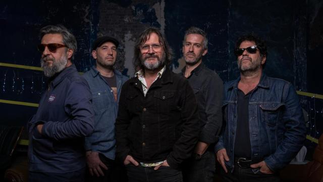 Gorka Bringas y su cuadrilla del rock en una imagen promocional.