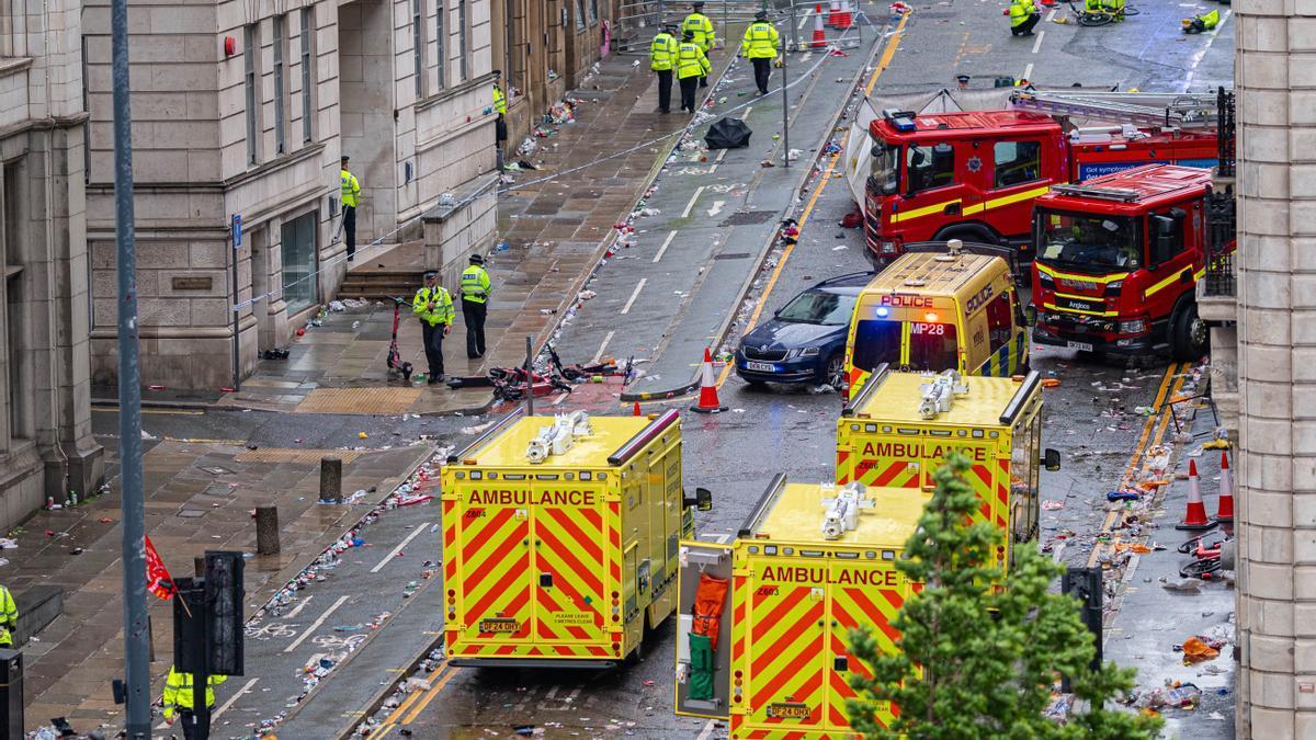 Imagen del lugar del atropello