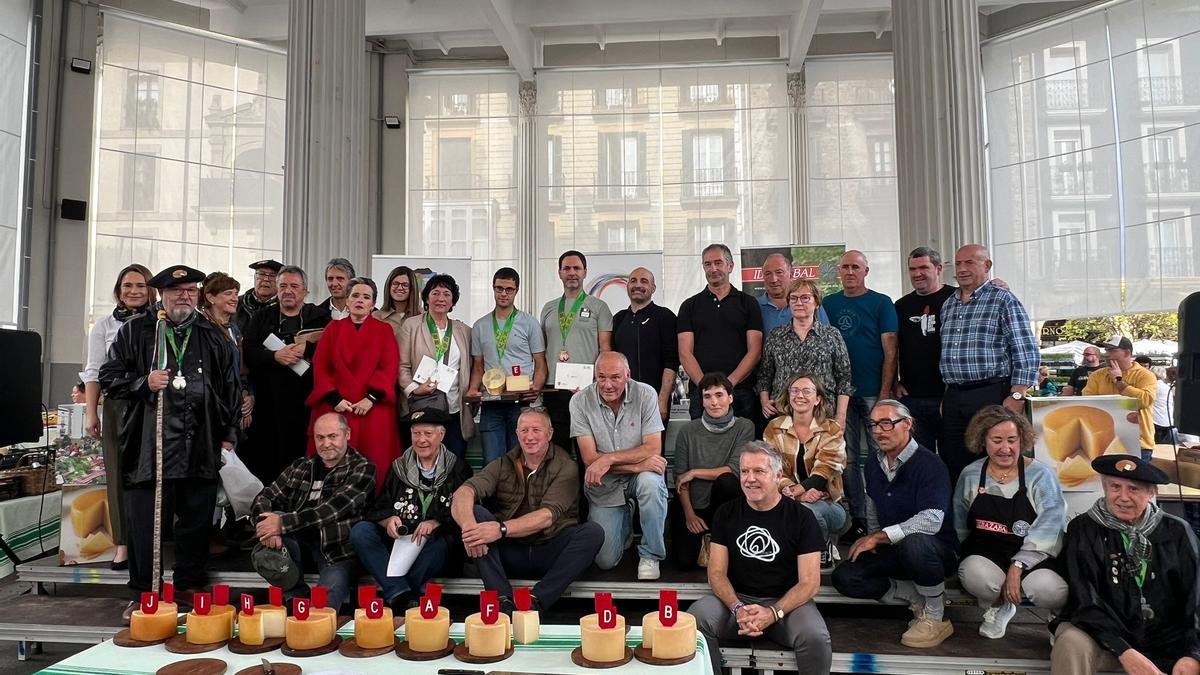 Concurso de quesos 'Ordizia Txapeldun' 2025.