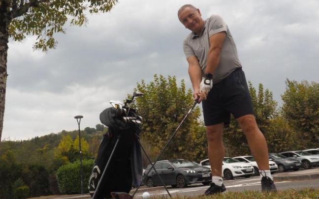 Daniel Rino lleva cuatro años compitiendo torneo amateurs desde que se inició en la práctica del golf.