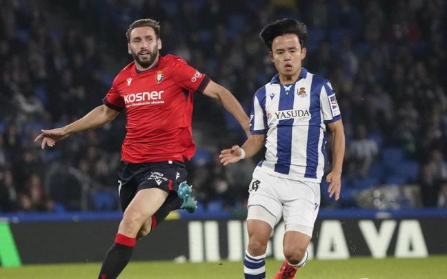 Real Sociedad - Osasuna de la primera vuelta de la Liga. / RUBEN PLAZA