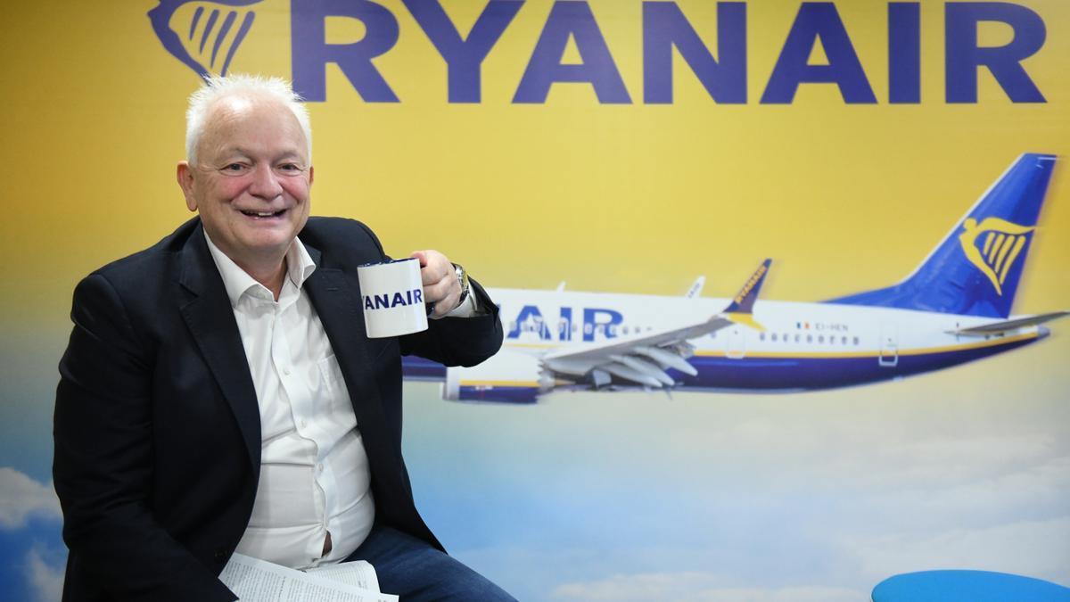 El consejero delegado de Ryanair, Eddie Wilson