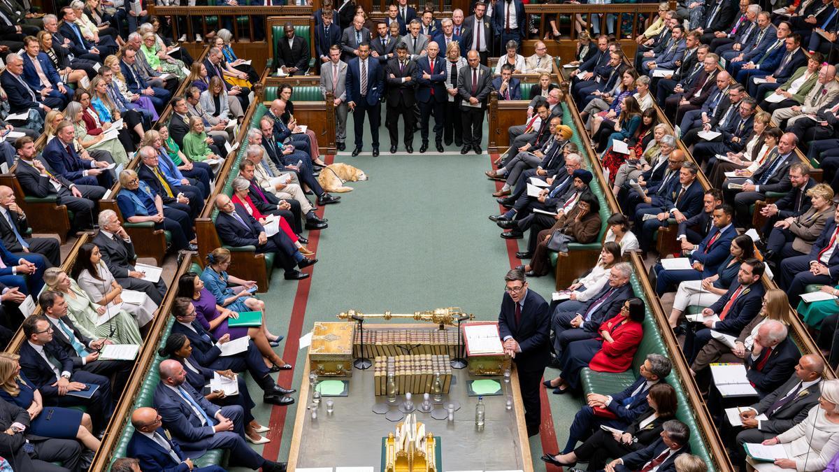 Parlamento británico.