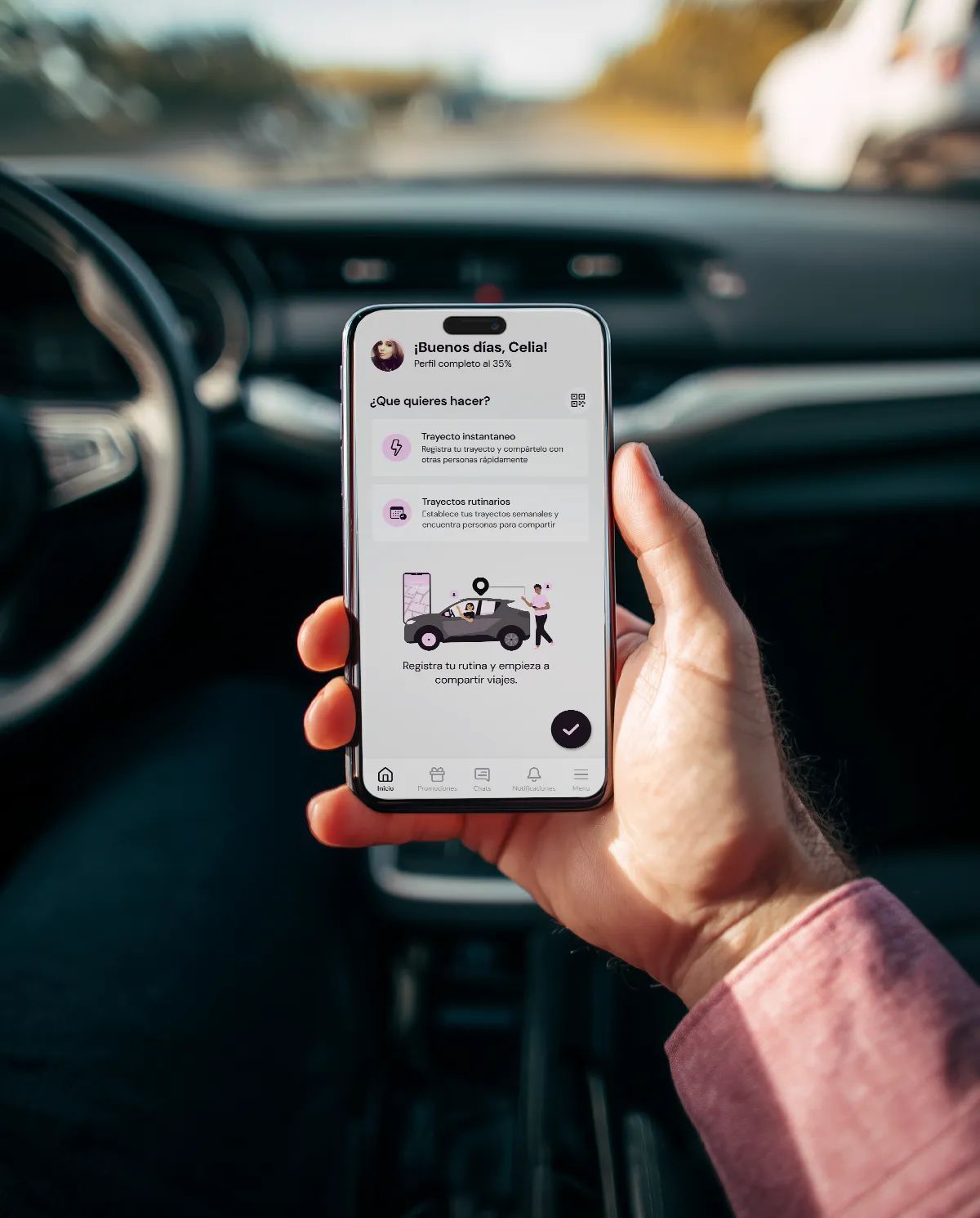 Aspecto que presenta la app Tribbu, disponible para Android e iOS.