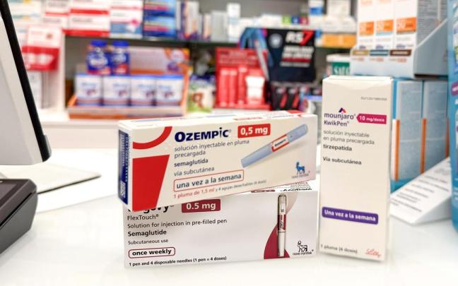 'Ozempic' en una farmacia.