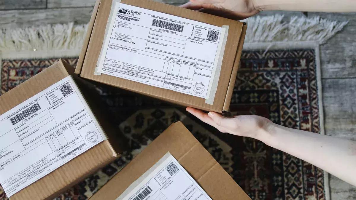 Paquetes de envío online