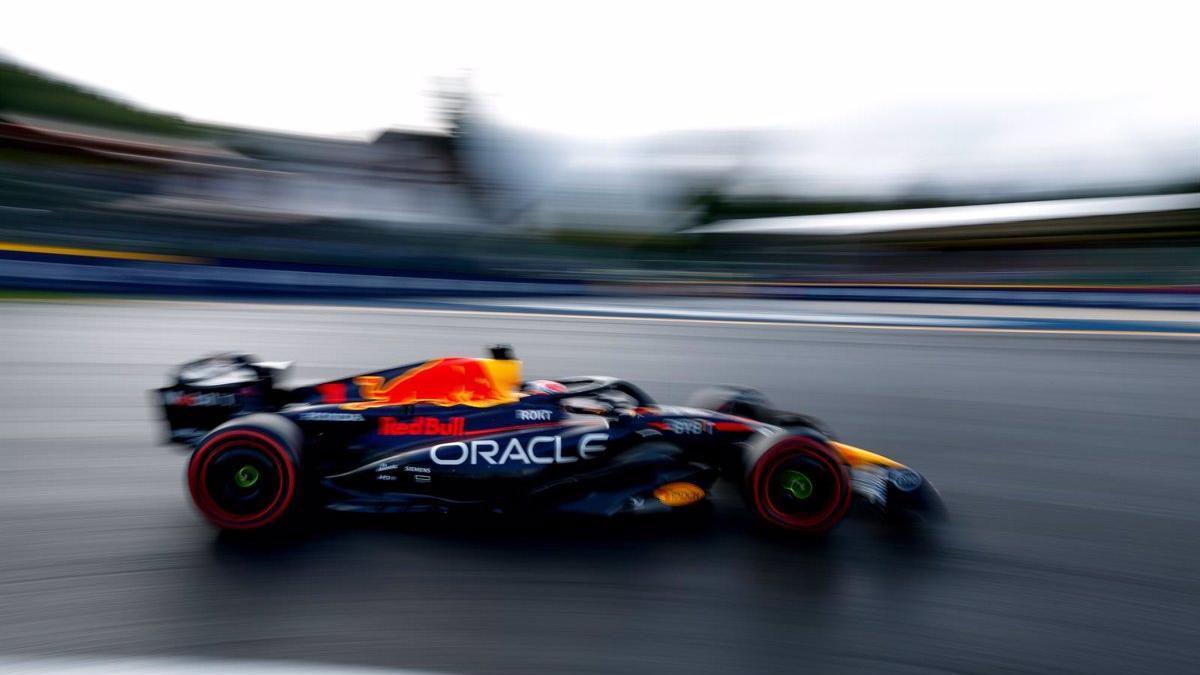 Max Verstappen (Red Bull), durante una carrera
