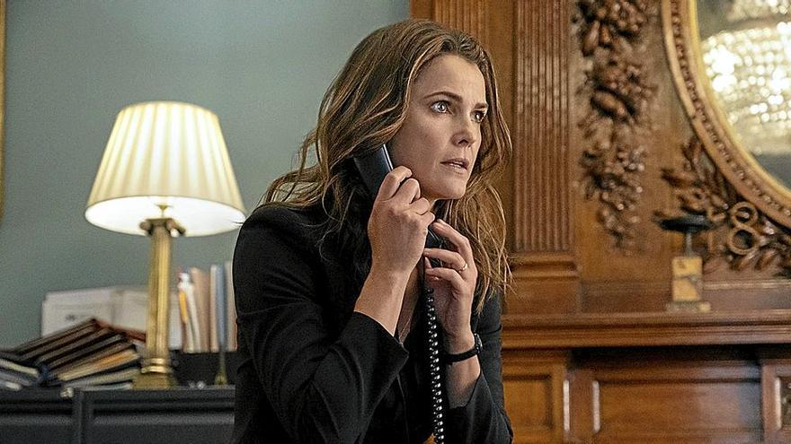 Keri Russell, en una escena de la serie ‘La diplomática’. | FOTO: NETFLIX