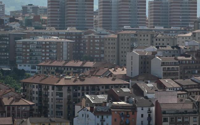 Bloque de viviendas en Bilbao. / Oskar Gonzalez Bloque de viviendas en Bilbao.