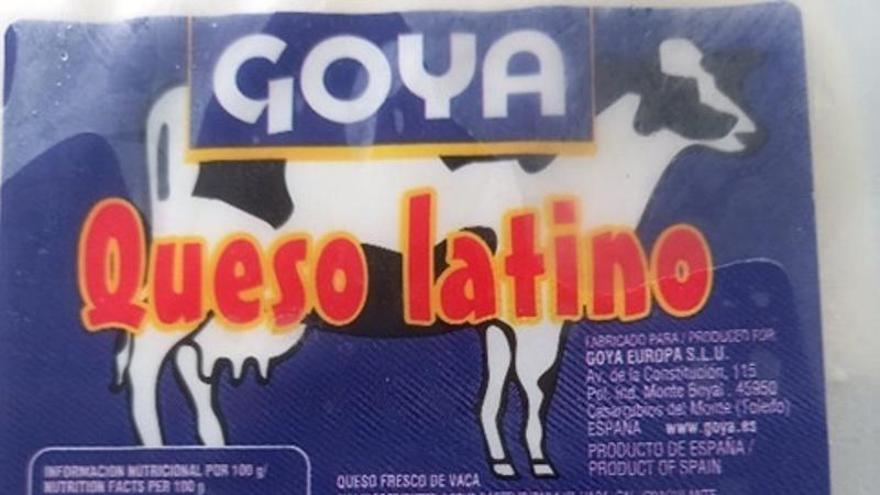 Queso Latino marca Goya.