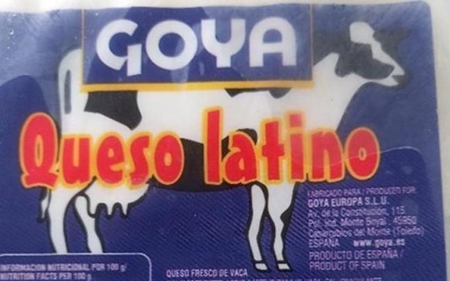 Queso Latino marca Goya.