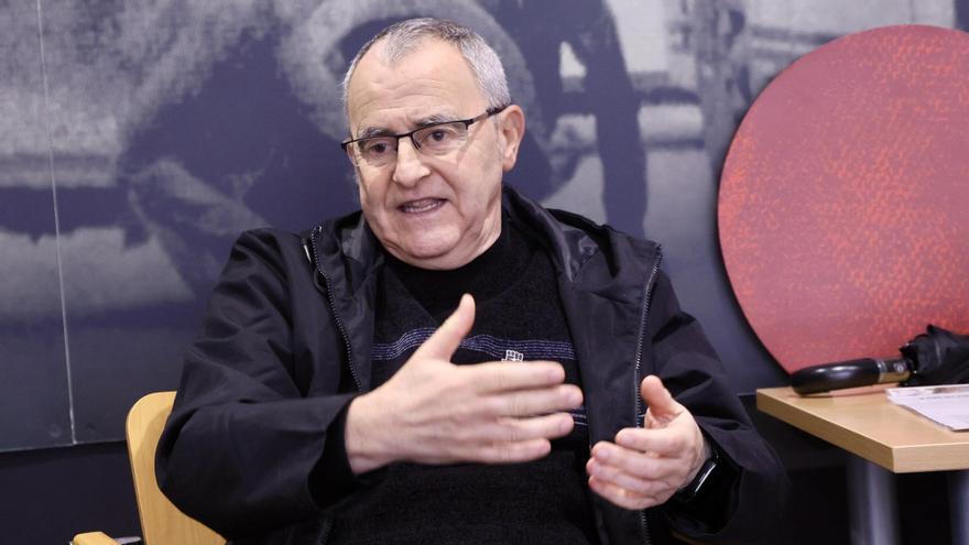 Andoni Txasko en el encuentro con DIARIO DE NOTICIAS DE ÁLAVA | PILAR BARCO