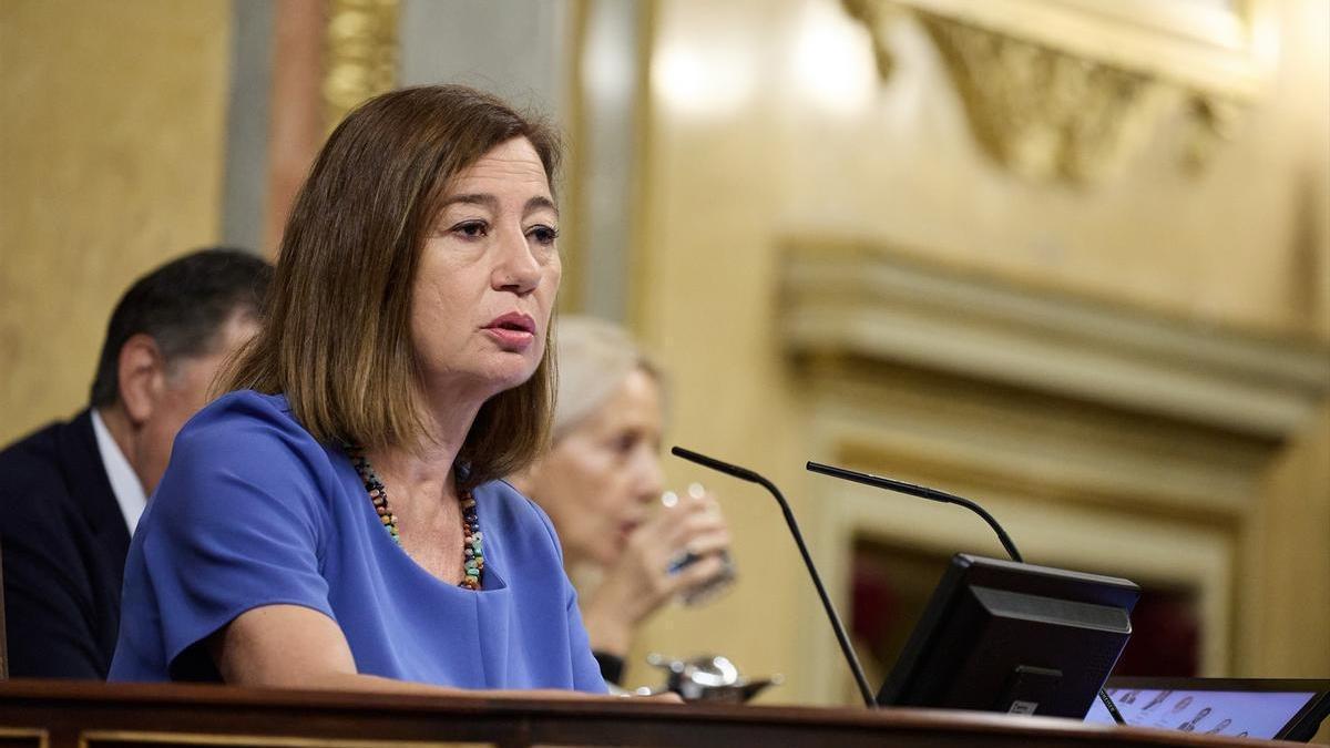 La presidenta del Congreso de los Diputados, Francina Armengol.