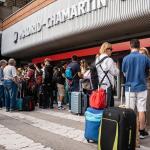 Estación de Chamartín de Madrid.