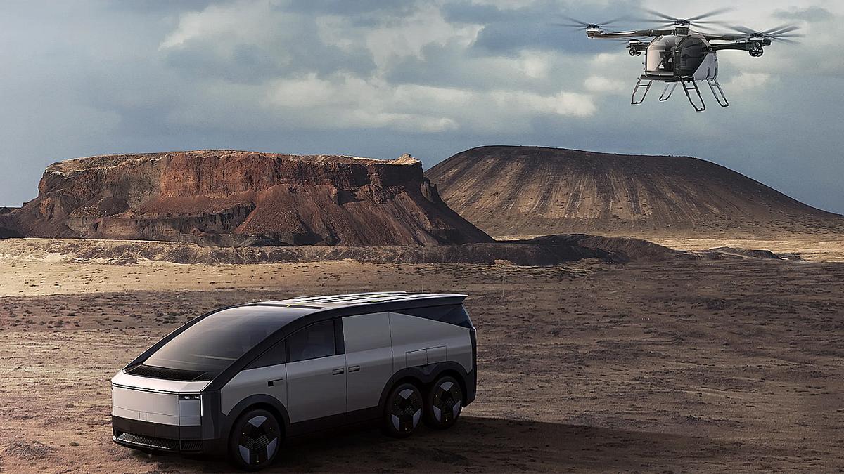 Entre los coches más novedosos destaca este modelo chino que puede ir por tierra y por aire, ya que incorpora una aeronave.