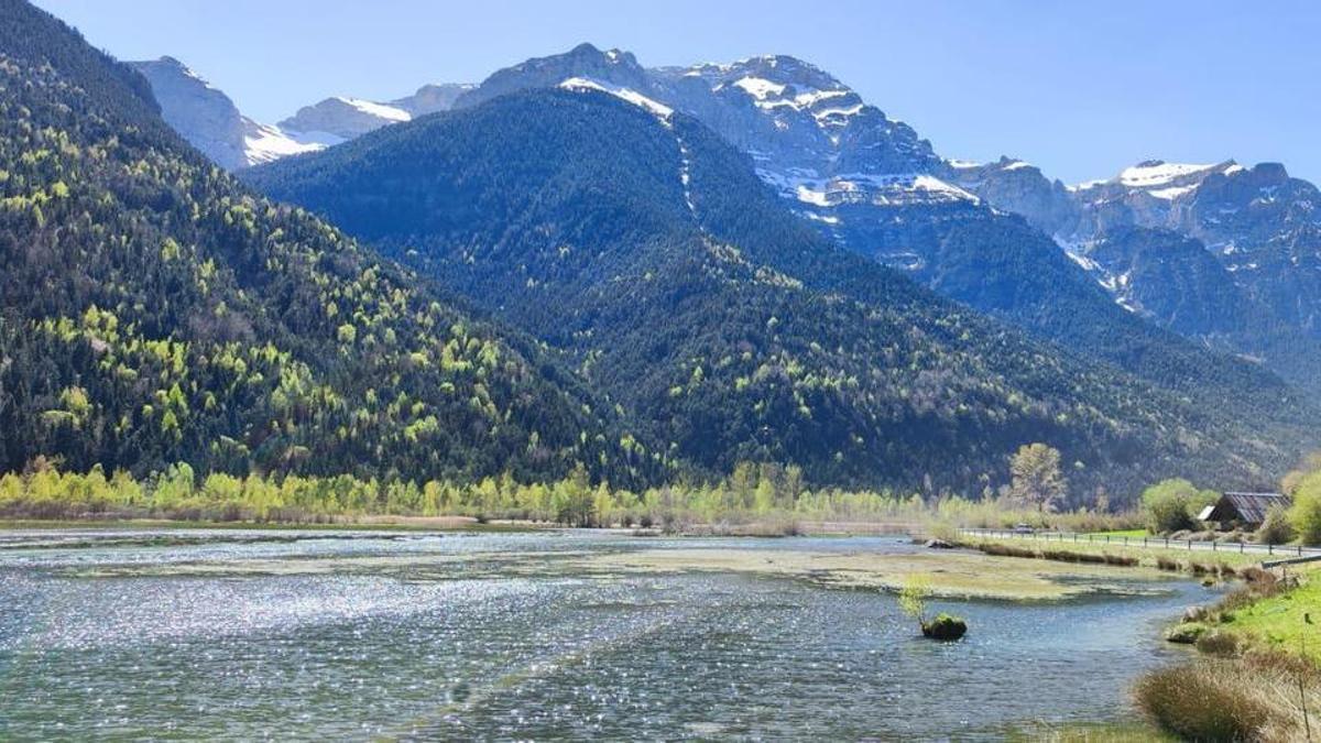 El Pirineo oscense en una foto de archivo.