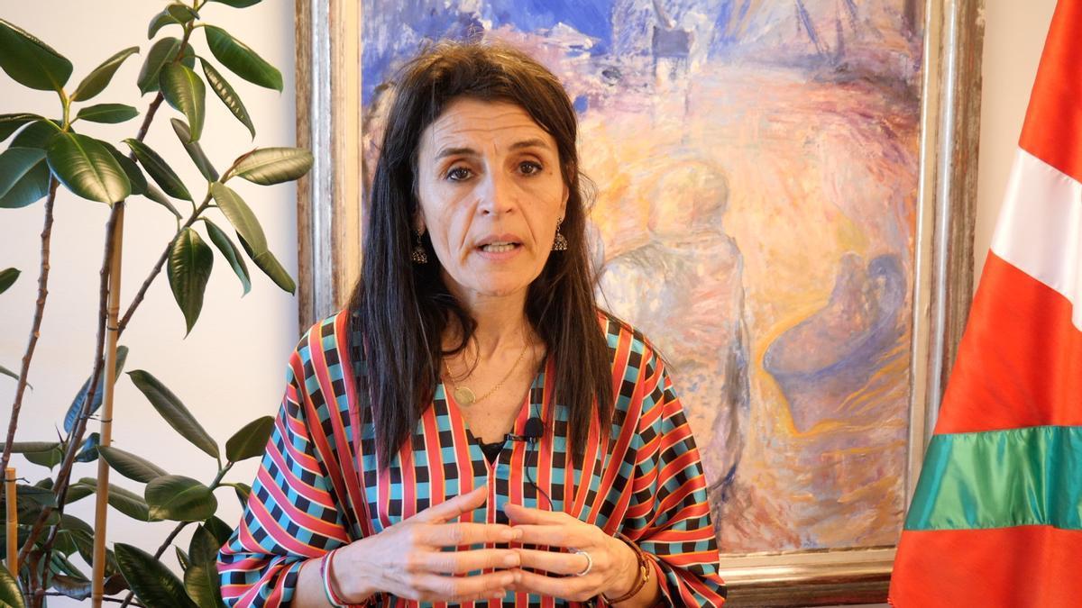 Nerea Melgosa, consejera de Igualdad, Justicia y Políticas Sociales del Gobierno vasco.