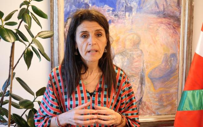 Nerea Melgosa, consejera de Igualdad, Justicia y Políticas Sociales del Gobierno vasco.