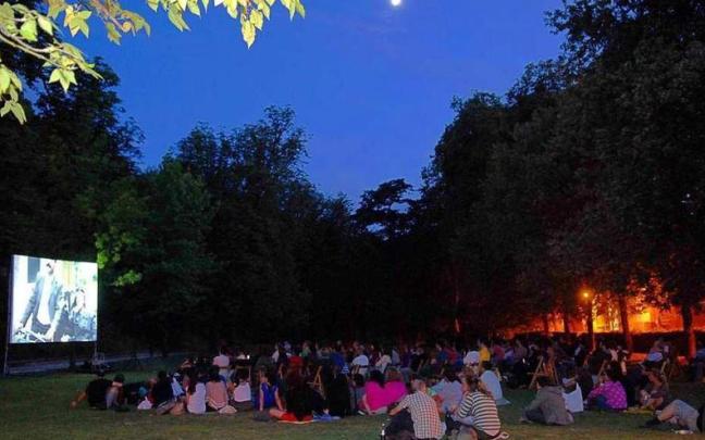 Una sesión de cine en Cristina Enea
