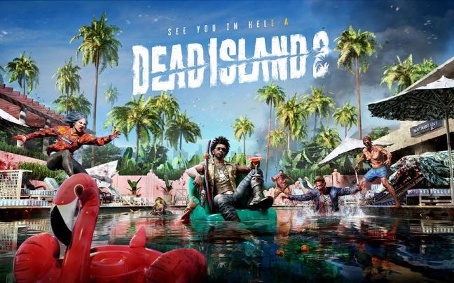 Ilustración de portada de 'Dead Island 2', protagonizada por el 'zombie slayer' Jacob.