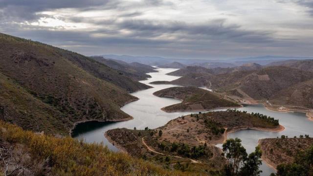Los meandros de Lagos do Sabor.