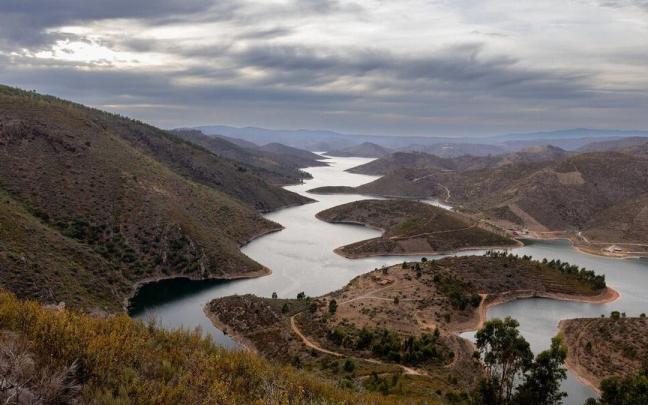 Los meandros de Lagos do Sabor.